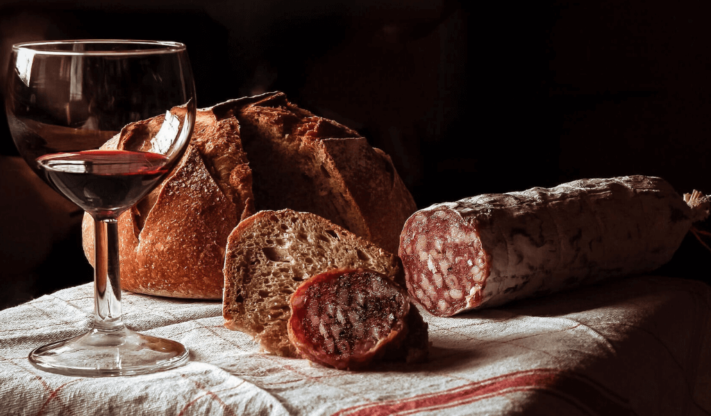 Wein mit Essen verbinden